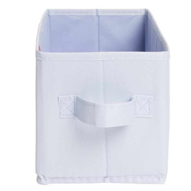 Pani&egrave;re de rangement pour Box Cube bleu 31x15xH15cm