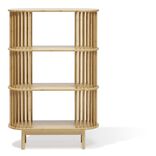 &Eacute;tag&egrave;re Ga&iuml;a bambou naturel - L80xP30xH120cm