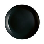 Assiette &agrave; dessert ronde Luminarc Diwali noire &Oslash;20cm