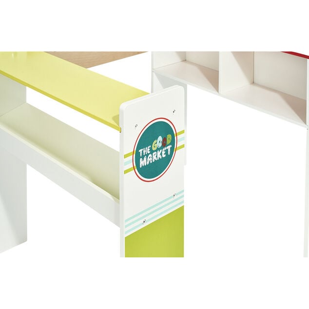 Stand marchand en bois