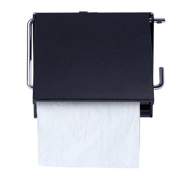 D&eacute;rouleur papier toilettes noir