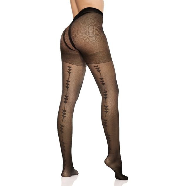 Collant adulte semi opaque noir