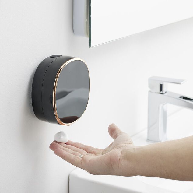 Distributeur automatique de savon mural Ø13cm