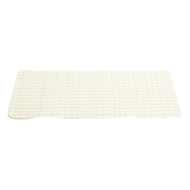 Tapis de douche antid&eacute;rapant plastique 38x68cm (2 mod&egrave;les)
