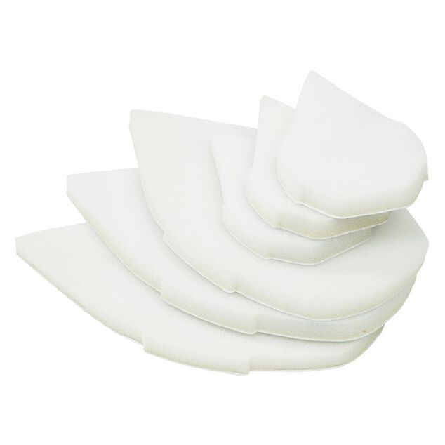 Recharge &eacute;ponge triangle magique pour peinture x6