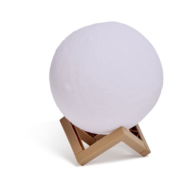 Lampe lune veilleuse LED &Oslash;12xH18cm