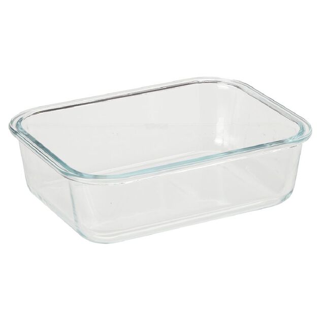 Bo&icirc;te en verre et bambou 1,5 L