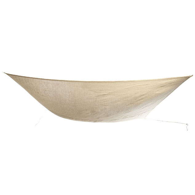 Voile d'ombrage rectangulaire Gala en jute 300x400cm