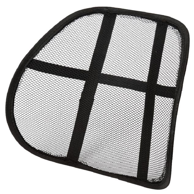 Soutien pour dos en plastique  noir