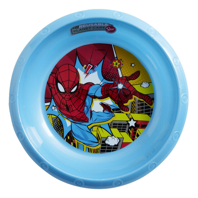 Bol enfant Spiderman plastique &Oslash;16cm