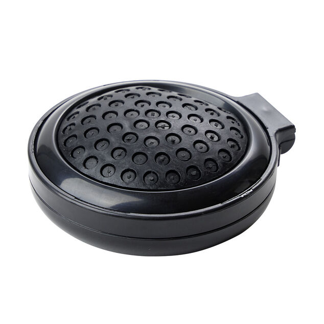 Brosse à cheveux pliable ronde avec miroir Ø6,5cm (3 modèles)