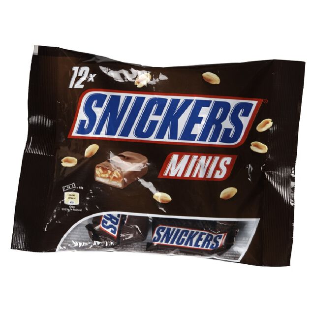 Chocolat Snickers Mini x12