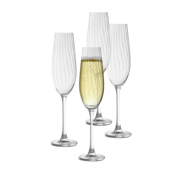 Fl&ucirc;te &agrave; champagne 26cl x4