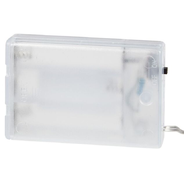 Guirlande &eacute;lectrique fil cuivre 40 microLED 2m d'&eacute;clairage blanc chaud