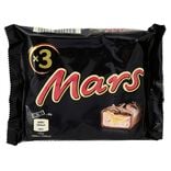 Barre chocolat&eacute;e Mars x3