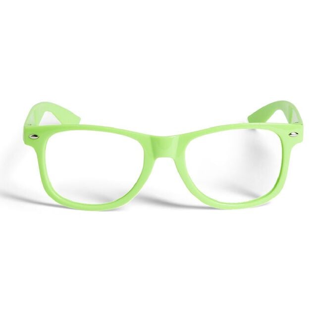 Lunettes sans verre fluo (4 mod&egrave;les)