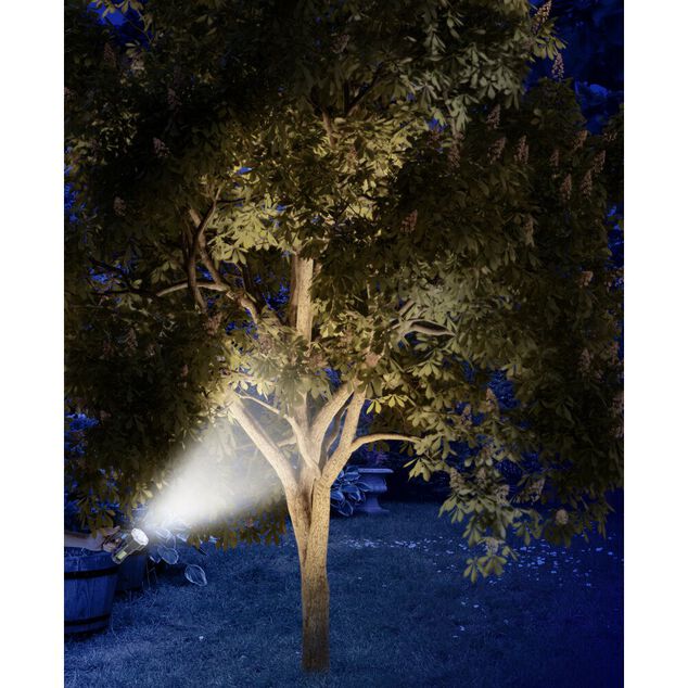 Lampe torche multifonction 3 modes d'éclairages 7LED portée 200m