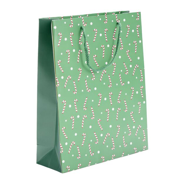 Sac cadeau de No&euml;l Candy moyen mod&egrave;le (2 mod&egrave;les)