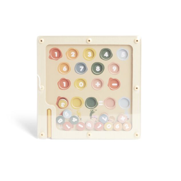 Chiffre magn&eacute;tique en bois 30x22,5cm