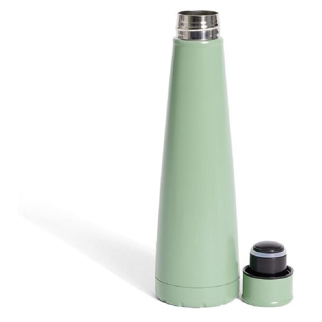 Bouteille isotherme en inox vert 400ml