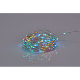 Guirlande lumineuse Solaire 400 microled Multicolore 20 m