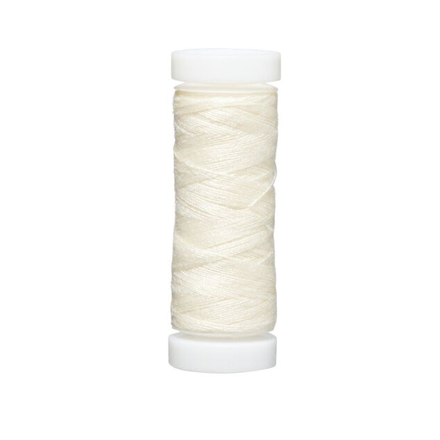 Fil &agrave; coudre beige naturel 100m