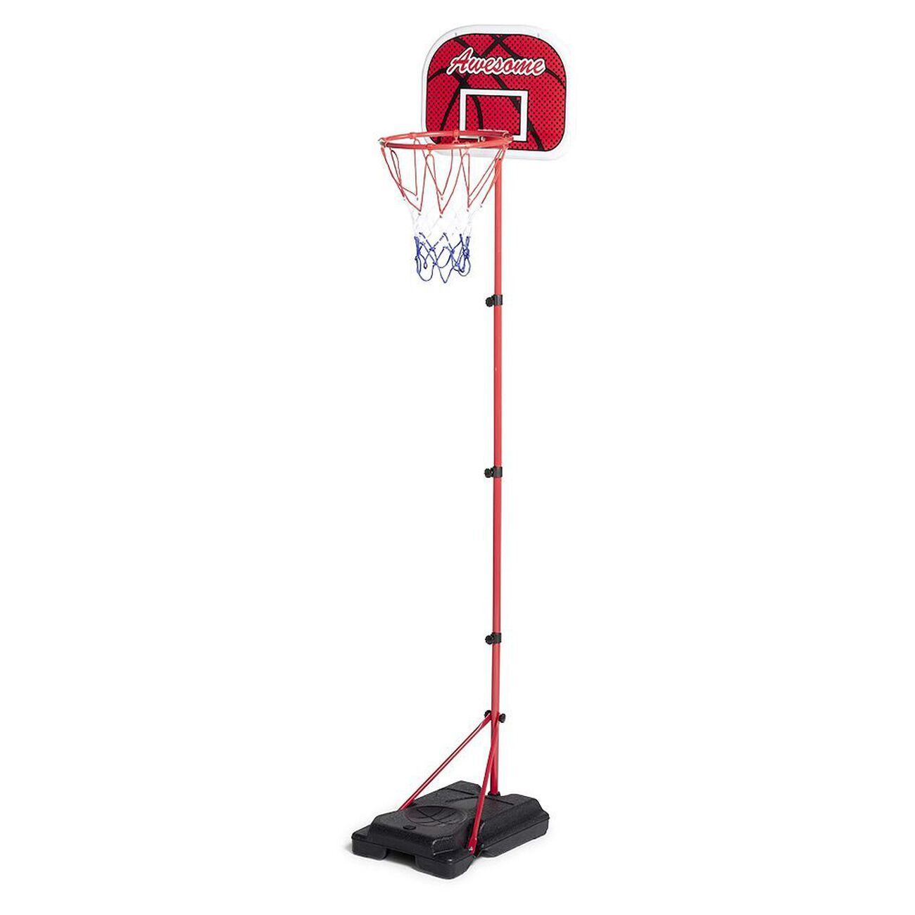 Panier De Basket Enfant Réglable 90-180cm - Avec Ballons Et Pompe