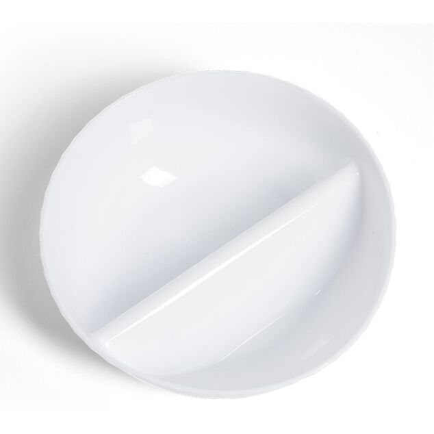 Bol plastique &agrave; 2 compartiments &Oslash;18cm (2 mod&egrave;les)