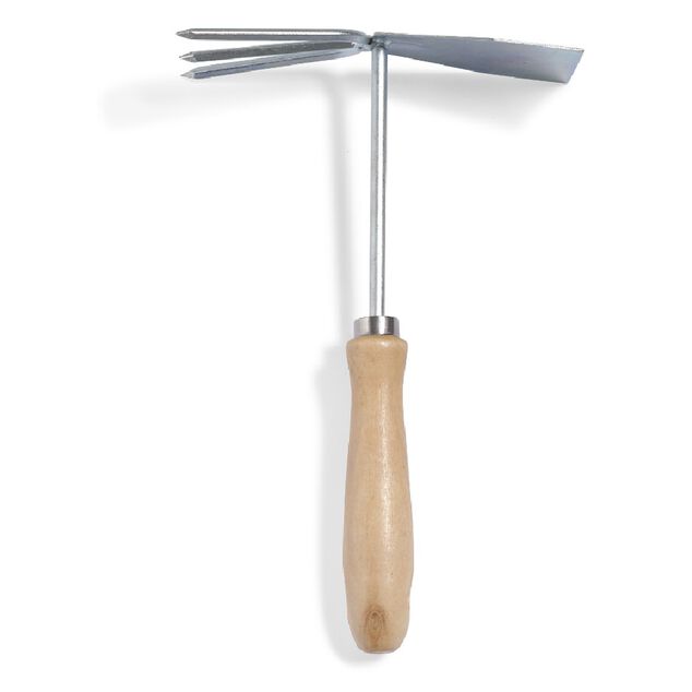 Serfouette métal manche en bois