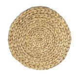 Set de table rond jacinthe d'eau tressée Ø35cm