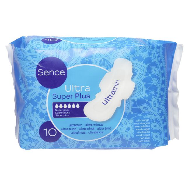 Serviette hygiénique x 10 super plus