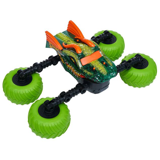 Voiture radiocommandée dinosaure métamorphe