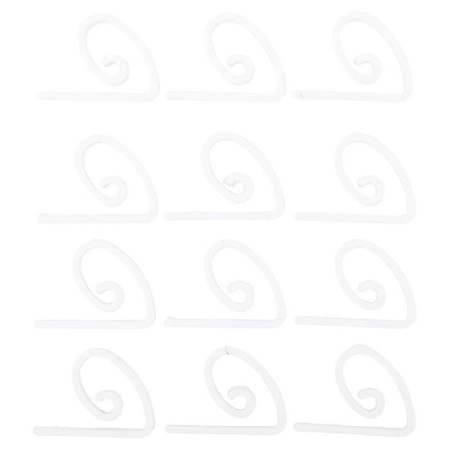 Pince nappe blanc x12