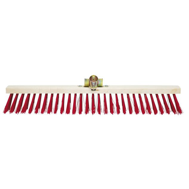 T&ecirc;te de balai en bois poils rigides pour ext&eacute;rieur 60cm