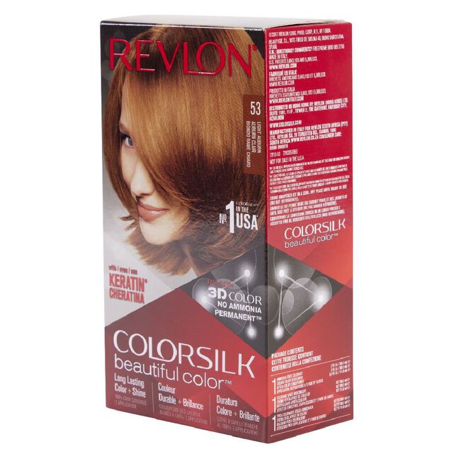 Coloration cheveux  Auburn classique Keratine 53 Revlon