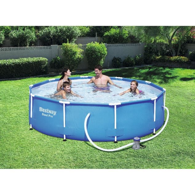 Piscine tubulaire ronde Bestway Power Steel Pro &Oslash;305xH76cm