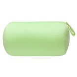 Coussin de plage &agrave; microbilles Funky vert &Oslash;16x30cm