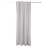 Rideau occultant effet chin&eacute; gris fonc&eacute; 140x240cm