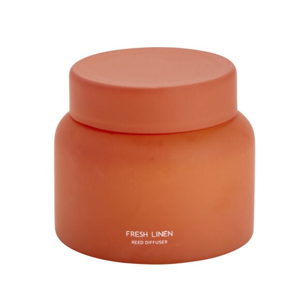 Bougie parfum&eacute;e dans verre mat avec bouchon &Oslash;9xH7cm (3 mod&egrave;les)