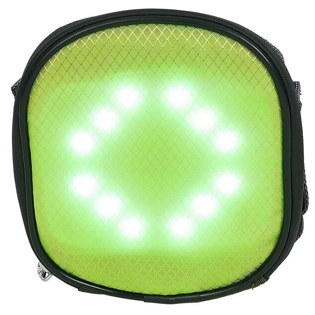 Sacoche de selle pour vélo rechargeable