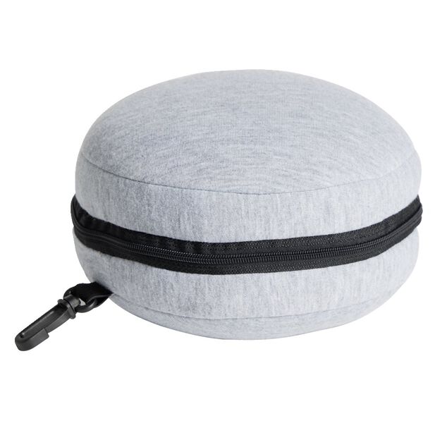 Oreiller de voyage 2 en 1 masque pour les yeux polyester - 3 coloris