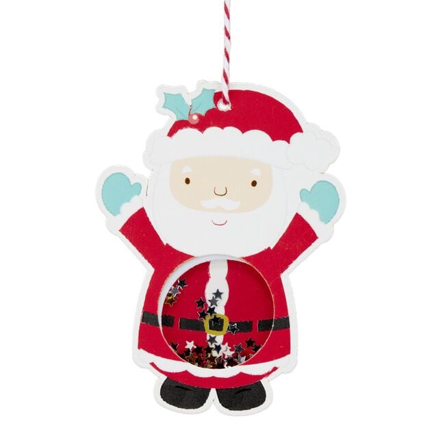 &Eacute;tiquette cadeaux de No&euml;l shaker x8