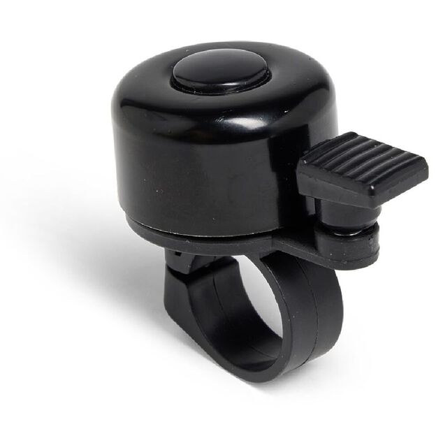 Sonnette de vélo en métal et plastique multicolore