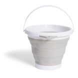Seau en plastique r&eacute;tractable 5L - &Oslash;26,5xH21 cm