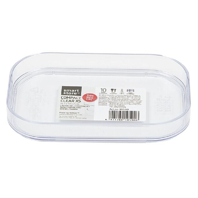 Couvercle pour bo&icirc;te de rangement SmartStore Compact Clear XS