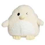 Coussin manchon poussin jaune &Oslash;35xH12cm