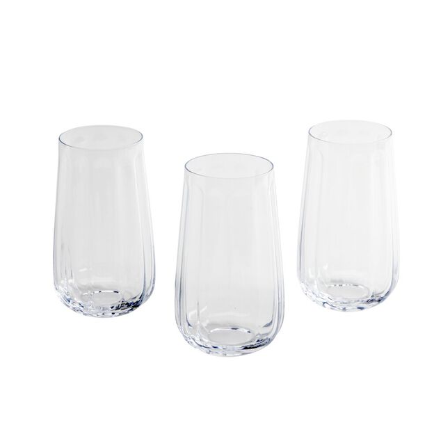 Verre &agrave; eau x3 arrondi 500ml