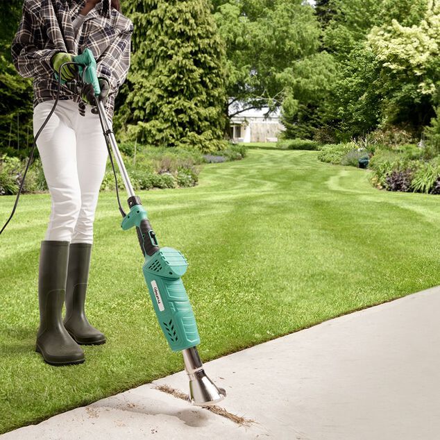 D&eacute;capeur thermique &eacute;lectrique br&ucirc;leur &agrave; herbe 2 en 1