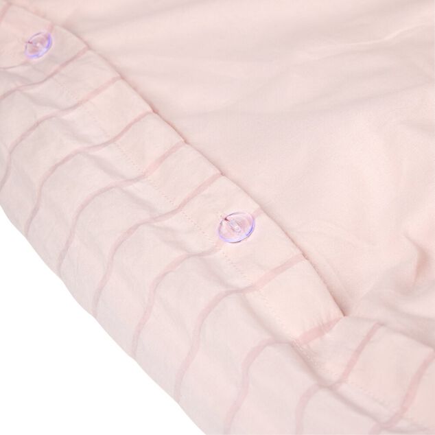 Parure de lit 2 personnes 220x240cm polyester matelass&eacute; 2 taies 63x63cm (2 mod&egrave;les)