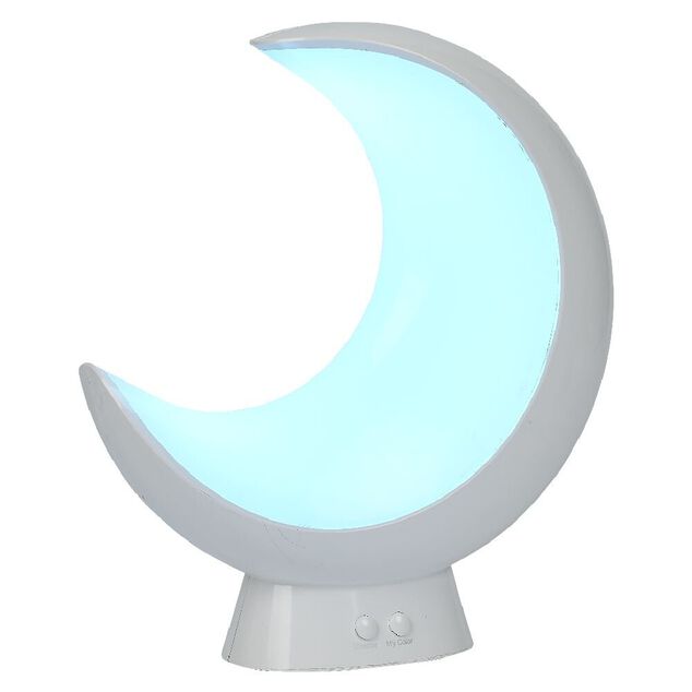 Lampe pour enfant forme lune changement de couleur